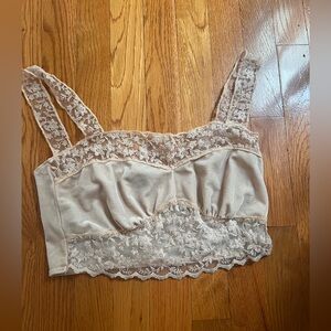 Forever 21 Cream Lace Bandeau Intimates